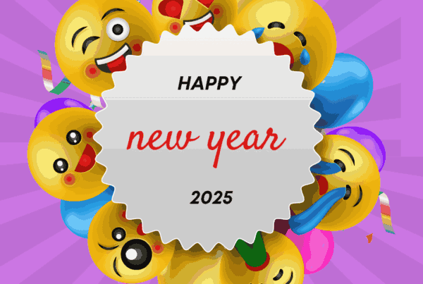 New Year Emojis, Best Emojis for New Year, Happy New Year Celebration, Festive Emojis, Countdown Emojis, Party Emojis, Social Media Emojis, New Year Countdown, Celebration Icons, Emoji List for New Year